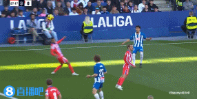 半场-马竞暂1-0西班牙人 阿斯皮利奎塔凌空世界波勒诺尔芒伤退